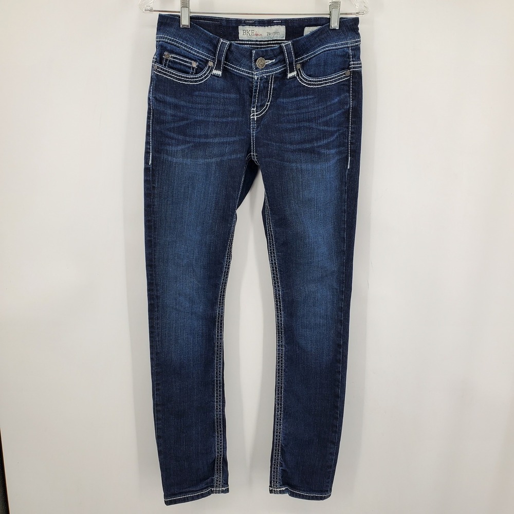 BKE Payton Skinny Jeans Dark Wash Denim 27 x 31.5 Casual Everyday Denim